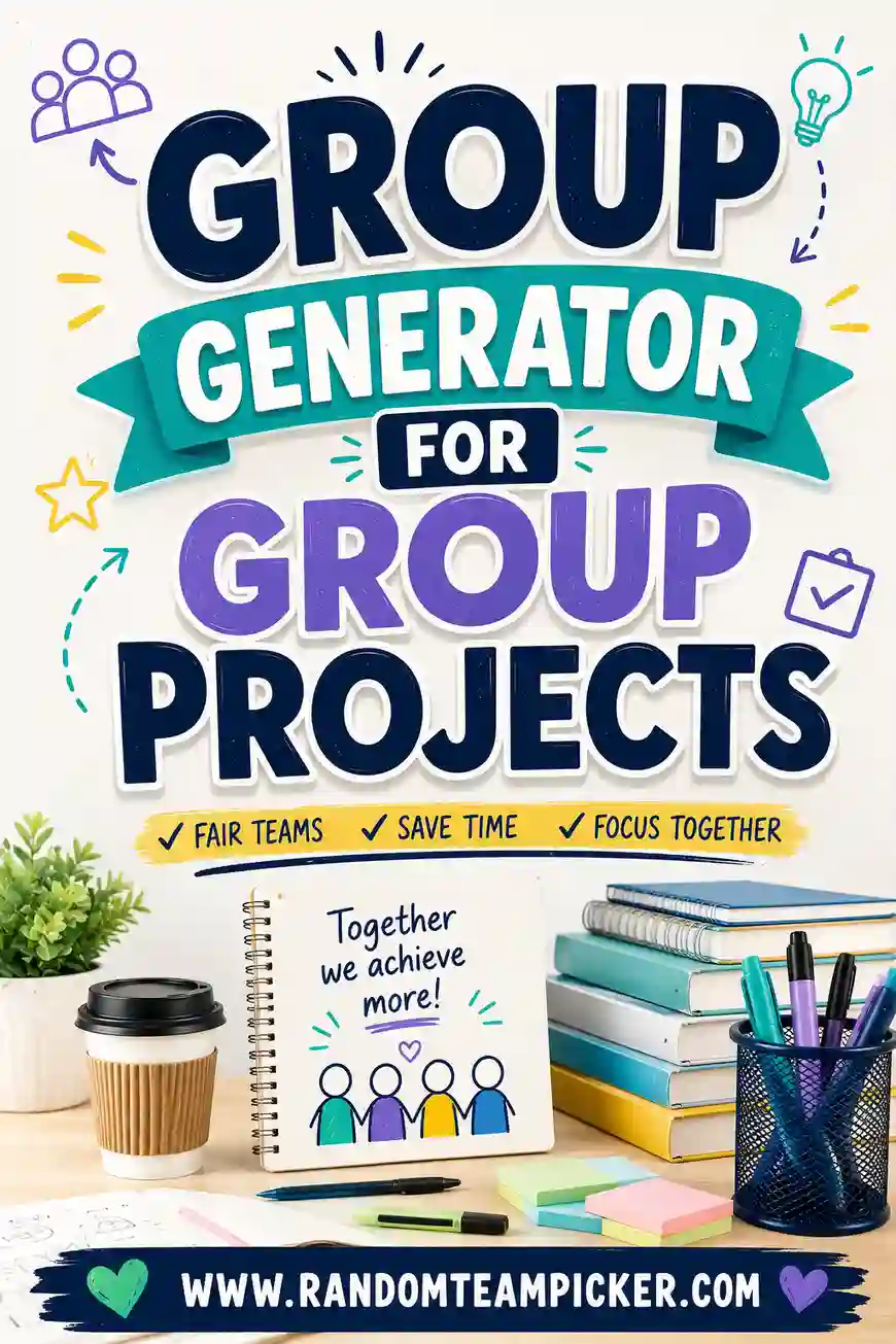Group Generator for Group Projects: Fair, Fast, Random